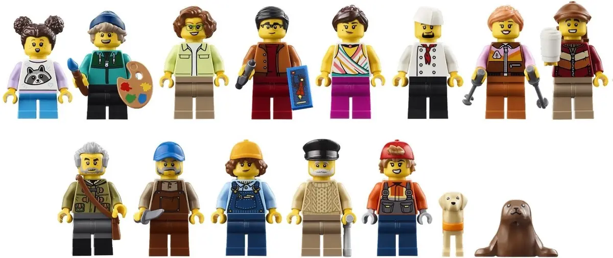 LEGO BrickLink 910069 Fisherman's Village set, image 6