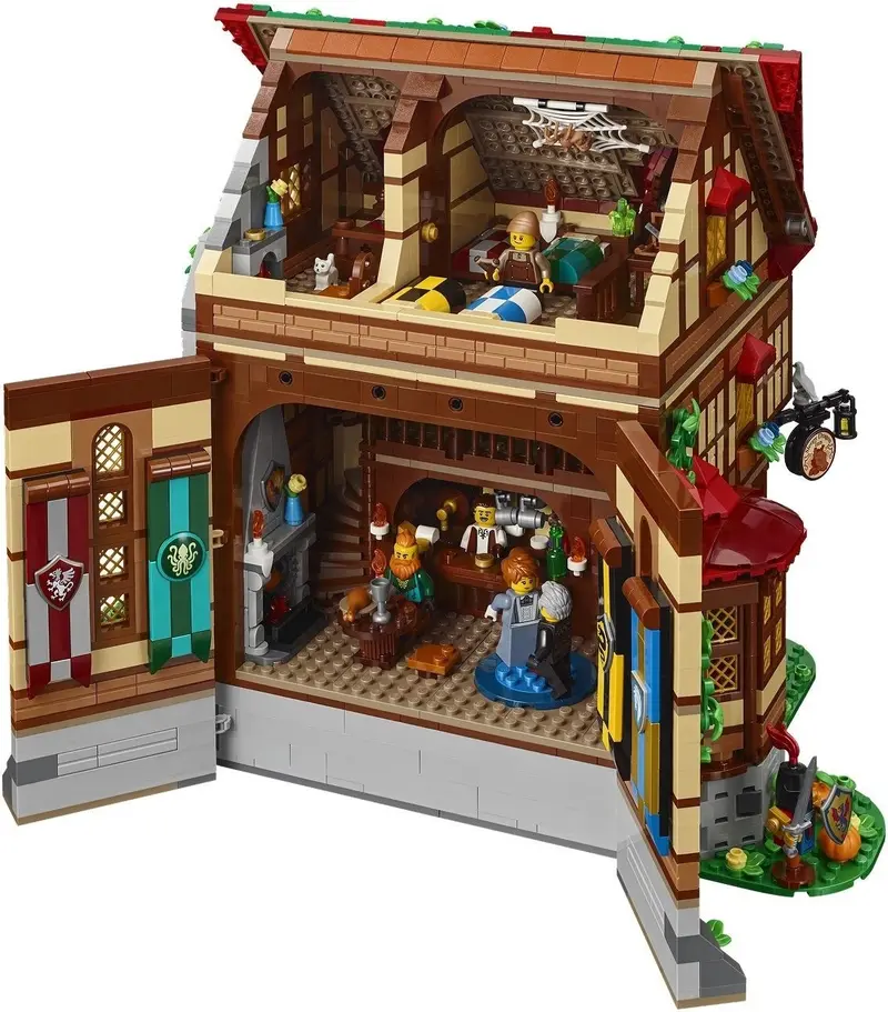 LEGO BrickLink 910070 Sleepy Dragon Inn set, image 3