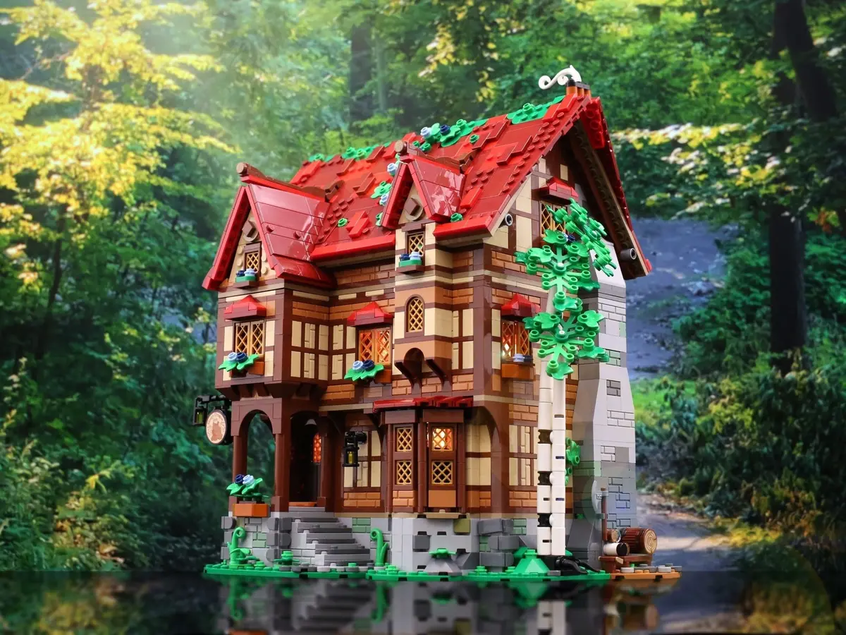 LEGO BrickLink 910070 Sleepy Dragon Inn set, image 8