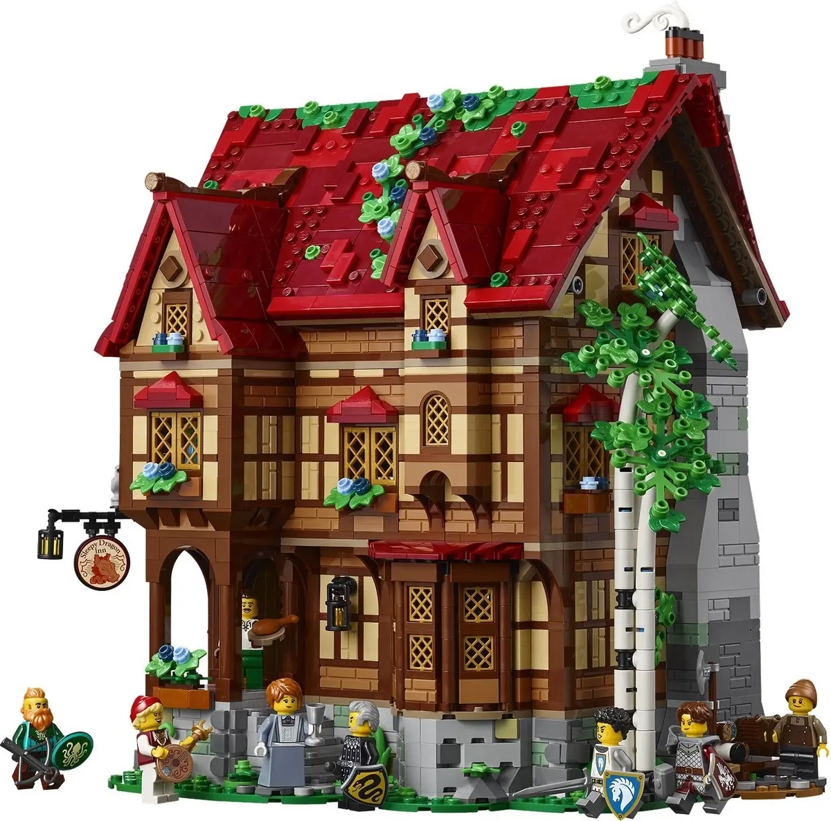 LEGO BrickLink 910070 Sleepy Dragon Inn set