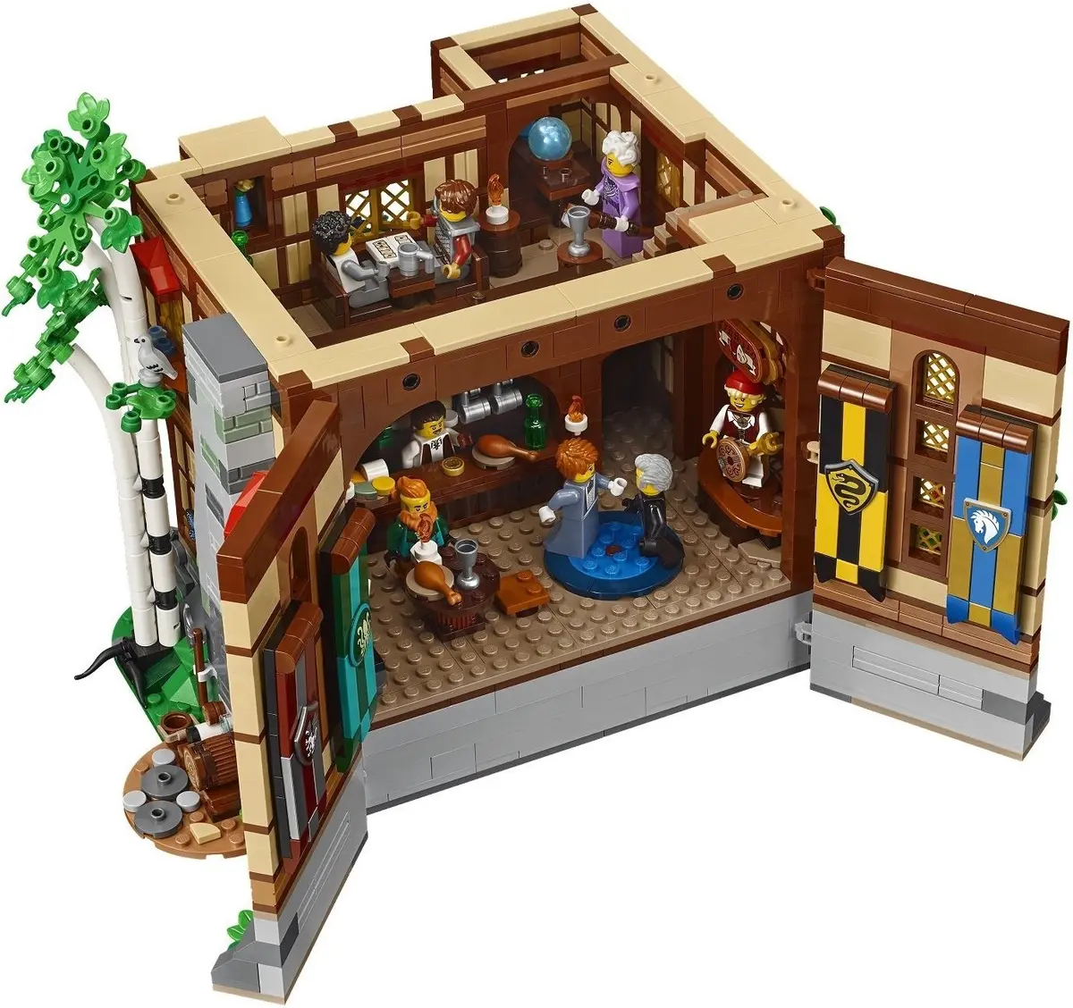 LEGO BrickLink 910070 Sleepy Dragon Inn set, image 4