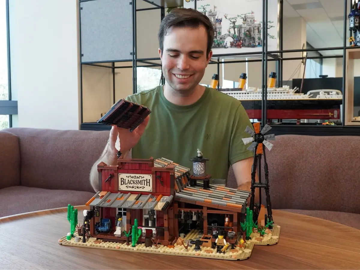 LEGO BrickLink 910071 Wild West Blacksmith set, image 9