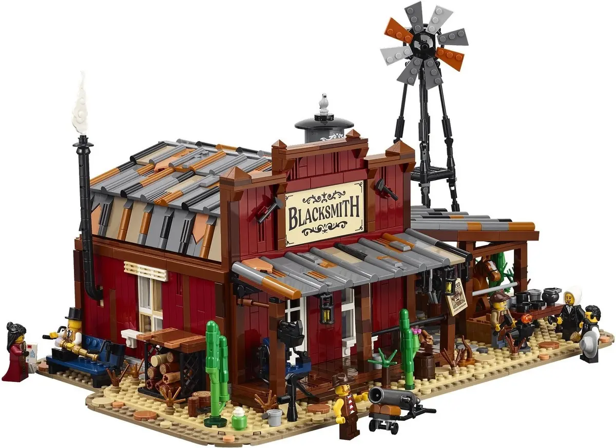 LEGO BrickLink 910071 Wild West Blacksmith set, image 2