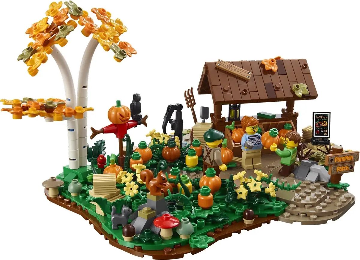 LEGO BrickLink 910073 Pumpkin Patch set