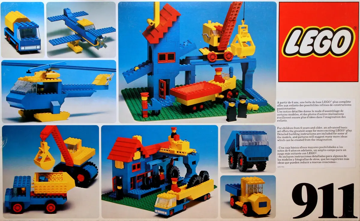 LEGO Basic 911 Advanced Basic Set, 6+ set