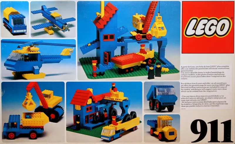 LEGO Basic 911 Advanced Basic Set, 6+ set