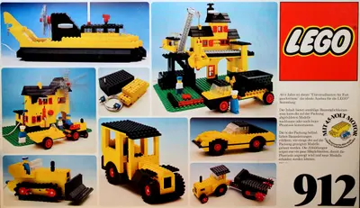 LEGO Basic 912 Advanced Basic Set with Motor, 6+ set