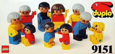 LEGO Dacta 9151 Duplo family set