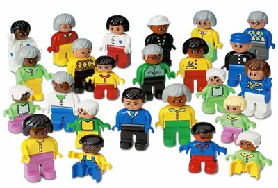 LEGO Dacta 9171 World People set