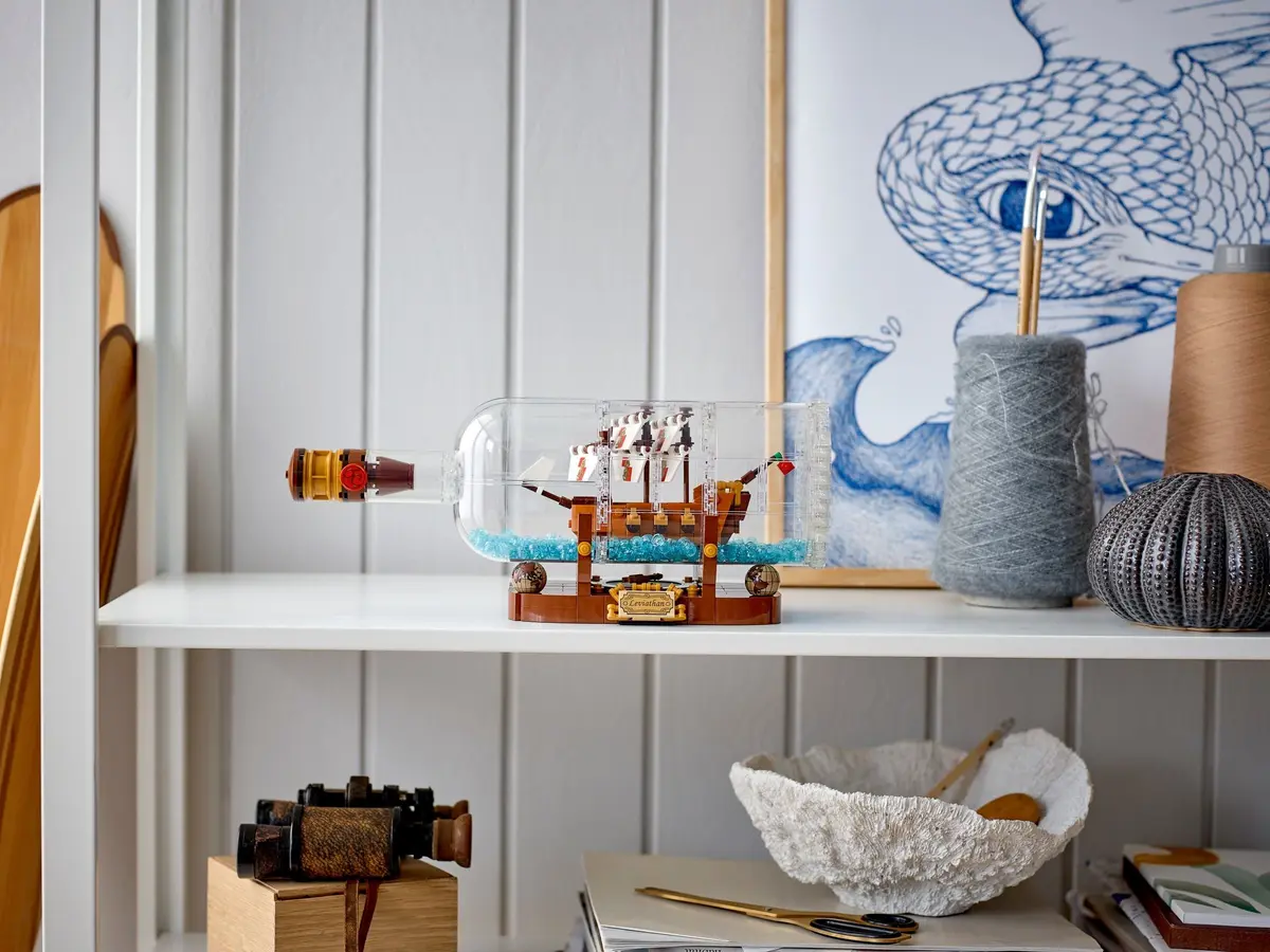LEGO Ideas 92177 Ship in a Bottle set, image 10