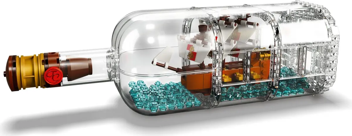 LEGO Ideas 92177 Ship in a Bottle set, image 6