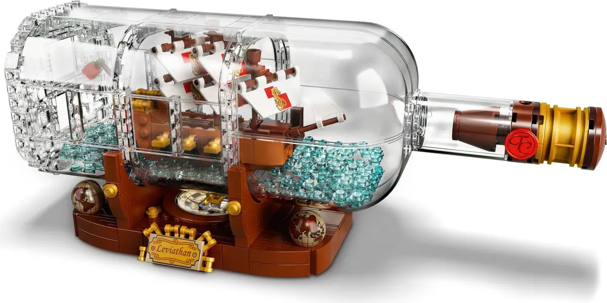 LEGO Ideas 92177 Ship in a Bottle set, image 4