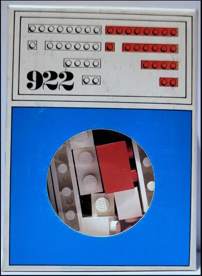 LEGO System 922 28 bricks with 1, 2, 4, 6 and 8 studs set