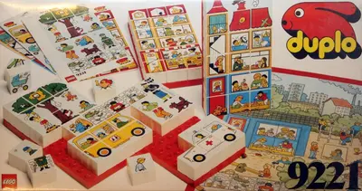 LEGO Dacta 9221 Town Scene Mosaics set
