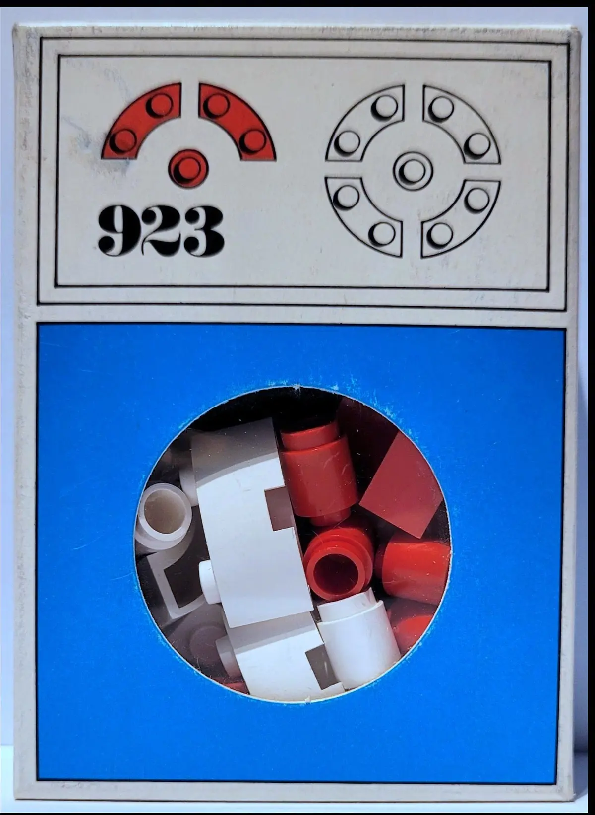 LEGO System 923 50 bricks, curved and round set