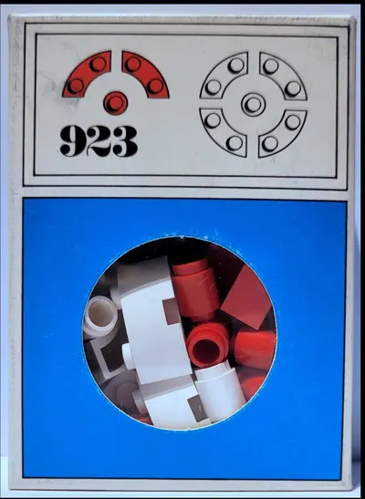 LEGO System 923 50 bricks, curved and round set