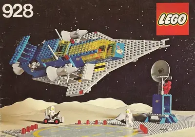 LEGO Space 928 Space Cruiser and Moonbase set
