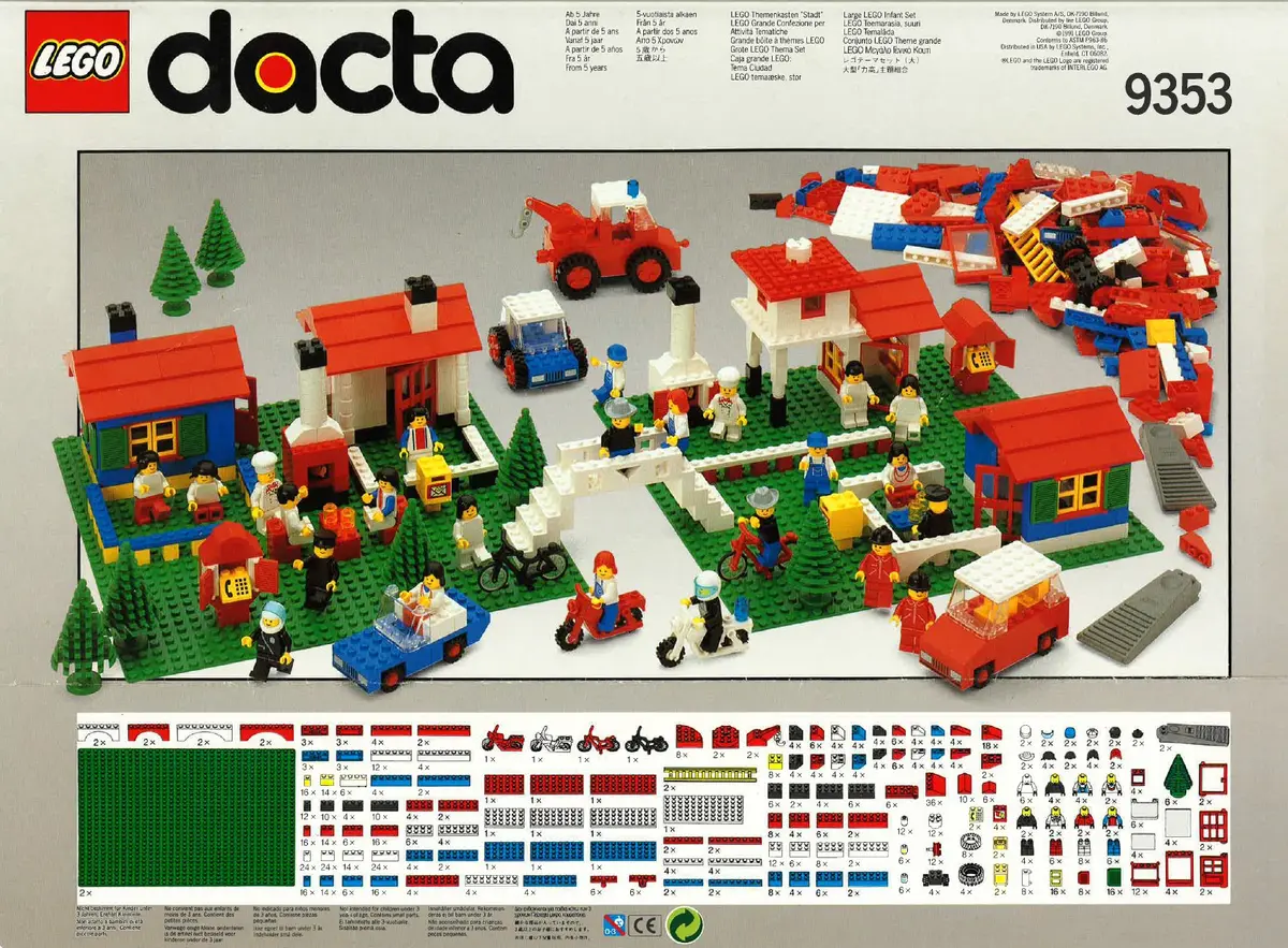 LEGO Dacta 9353 Theme Set set