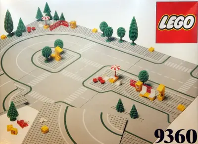 LEGO Dacta 9360 Roadplates and Scenery set