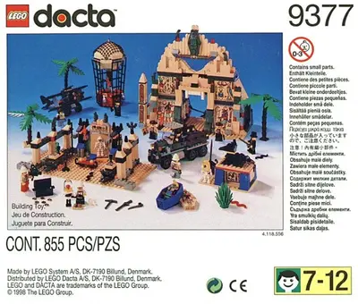 LEGO Dacta 9377 Adventurers combined set set