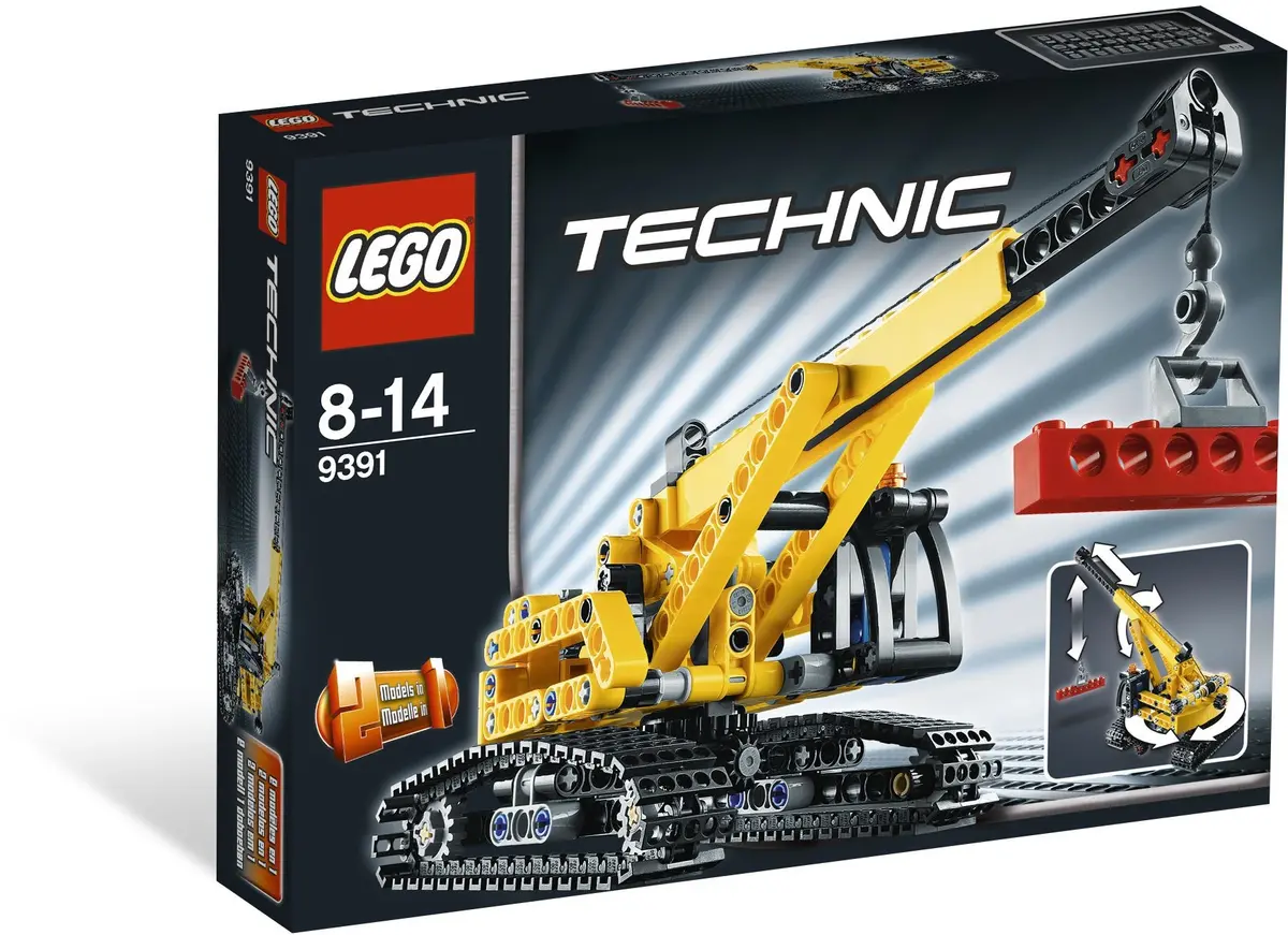 LEGO Technic 9391 Tracked Crane set, image 2