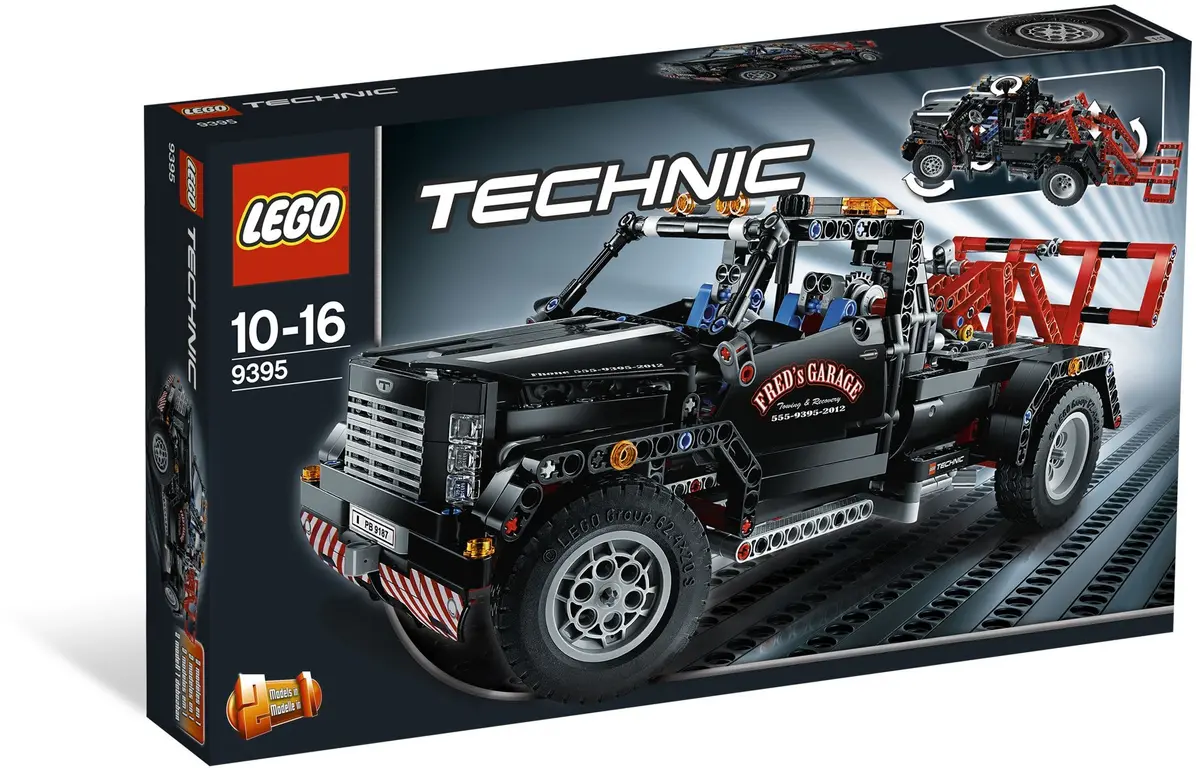 LEGO Technic 9395 Pick-Up Tow Truck set, image 2