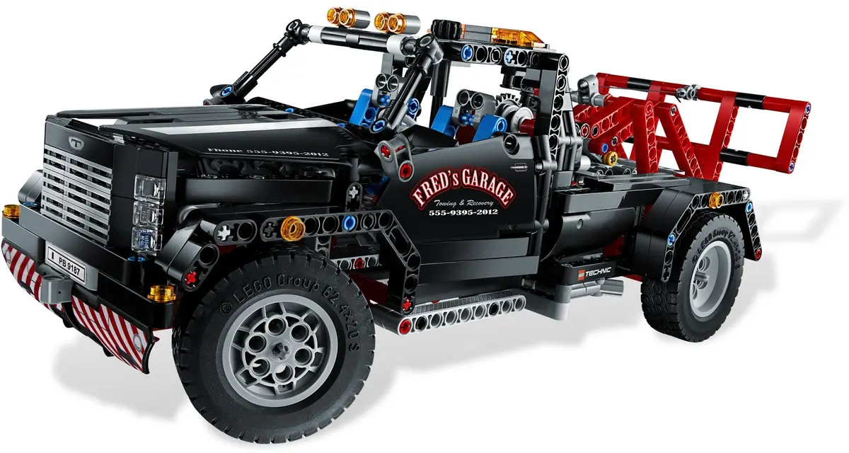 LEGO Technic 9395 Pick-Up Tow Truck set, image 5