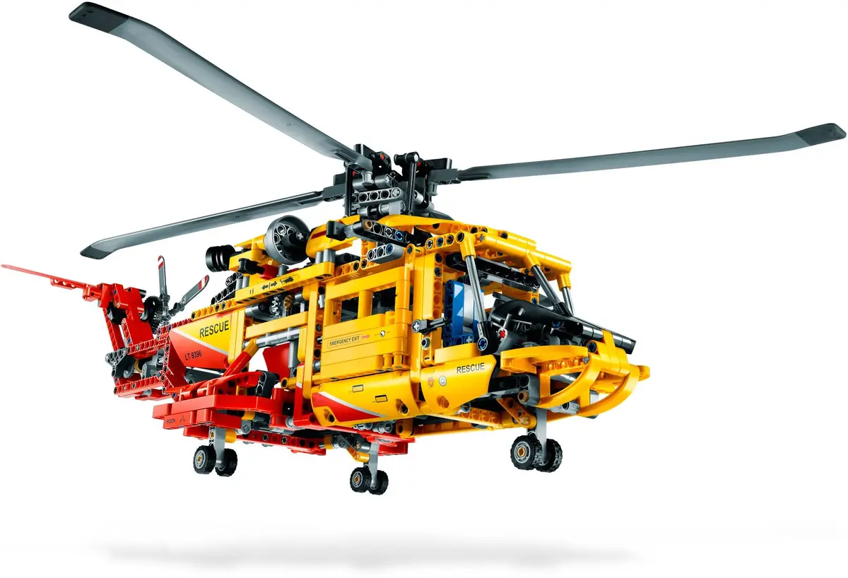 LEGO Technic 9396 Helicopter set, image 7