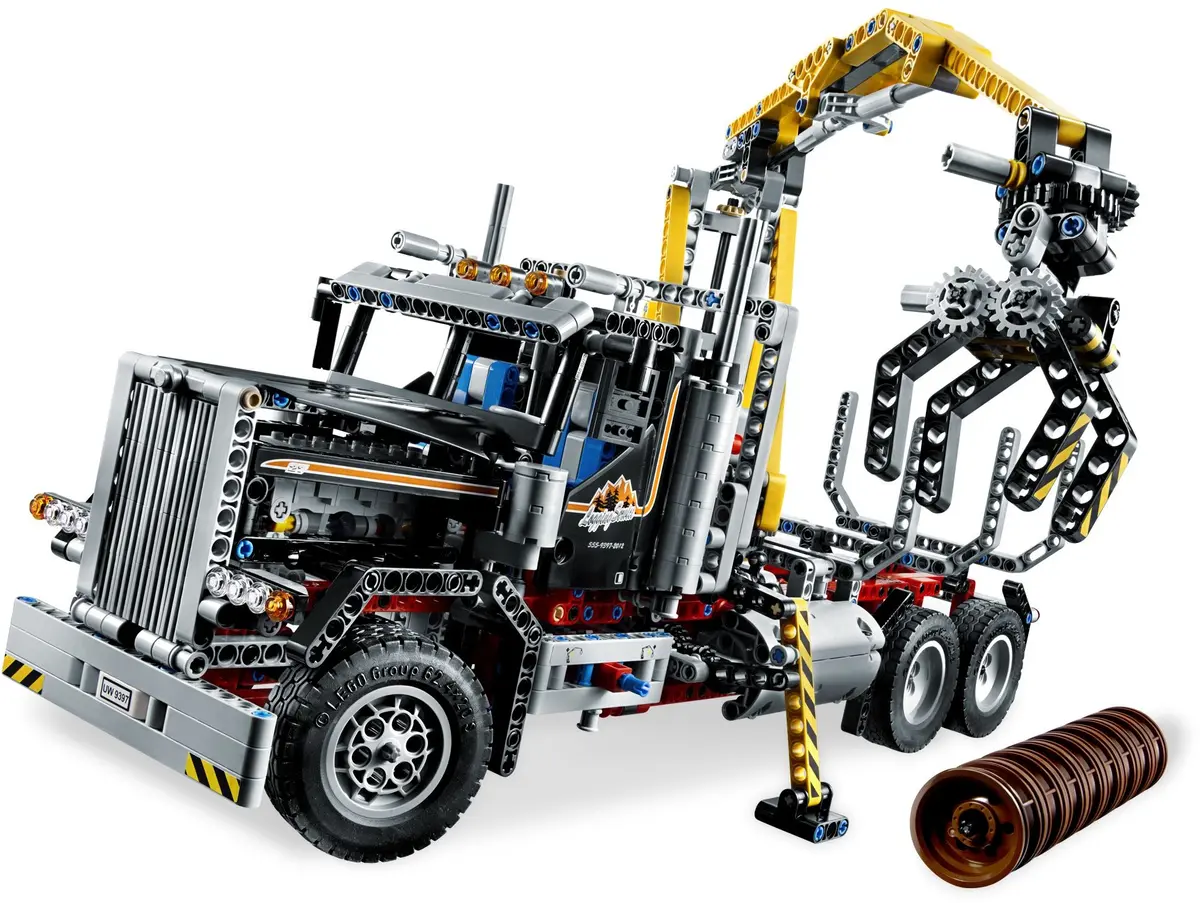 LEGO Technic 9397 Logging Truck set, image 6
