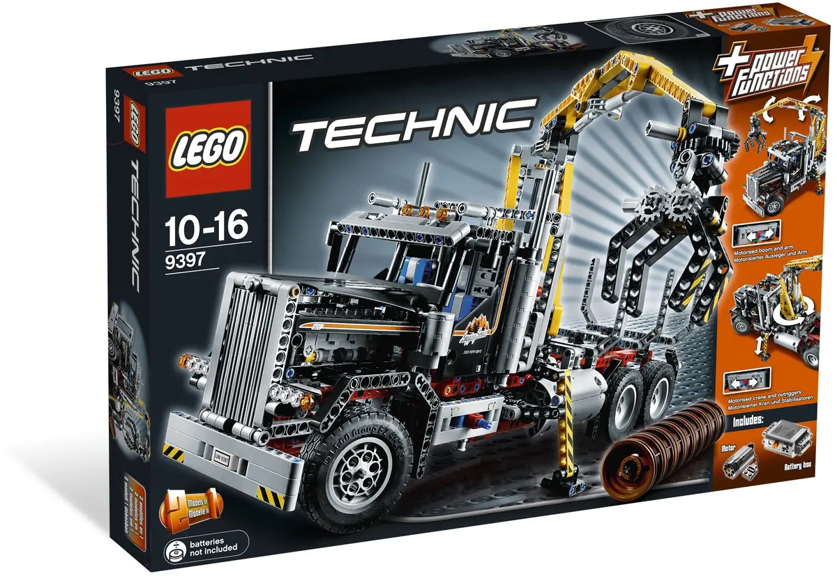 LEGO Technic 9397 Logging Truck set, image 2