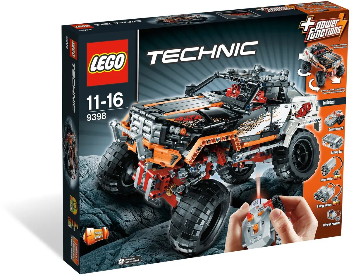LEGO Technic 9398 4x4 Crawler set, image 2