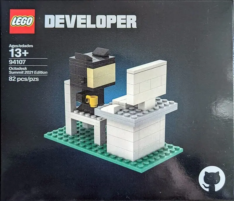 LEGO Promotional 94107 Octodesk Summit 2021 Edition set, image 5