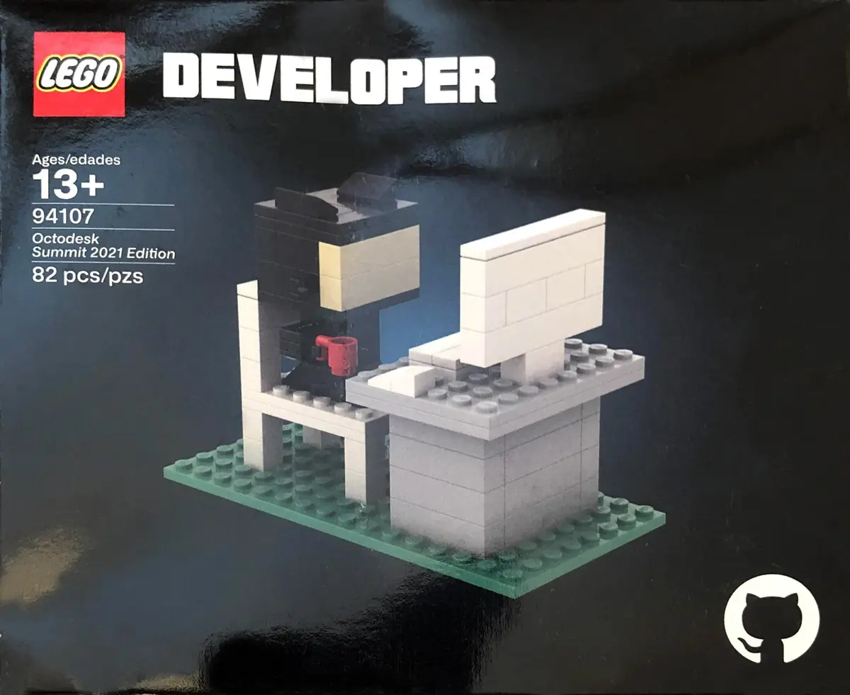 LEGO Promotional 94107 Octodesk Summit 2021 Edition set