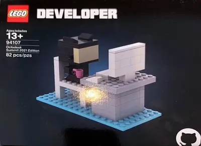 LEGO Promotional 94107 Octodesk Summit 2021 Edition set, image 4