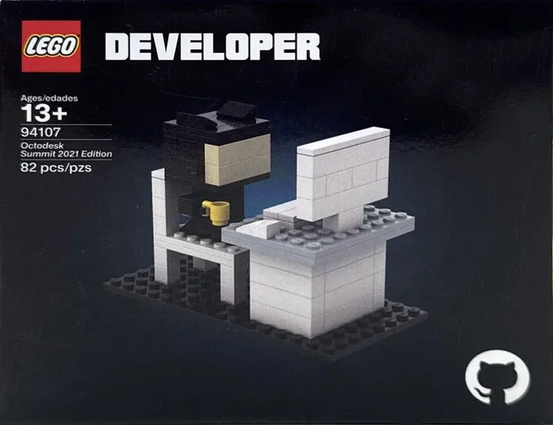 LEGO Promotional 94107 Octodesk Summit 2021 Edition set, image 3