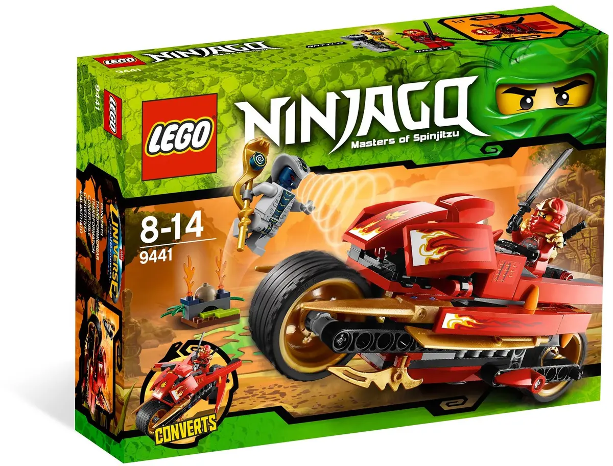 LEGO Ninjago 9441 Kai's Blade Cycle set, image 2