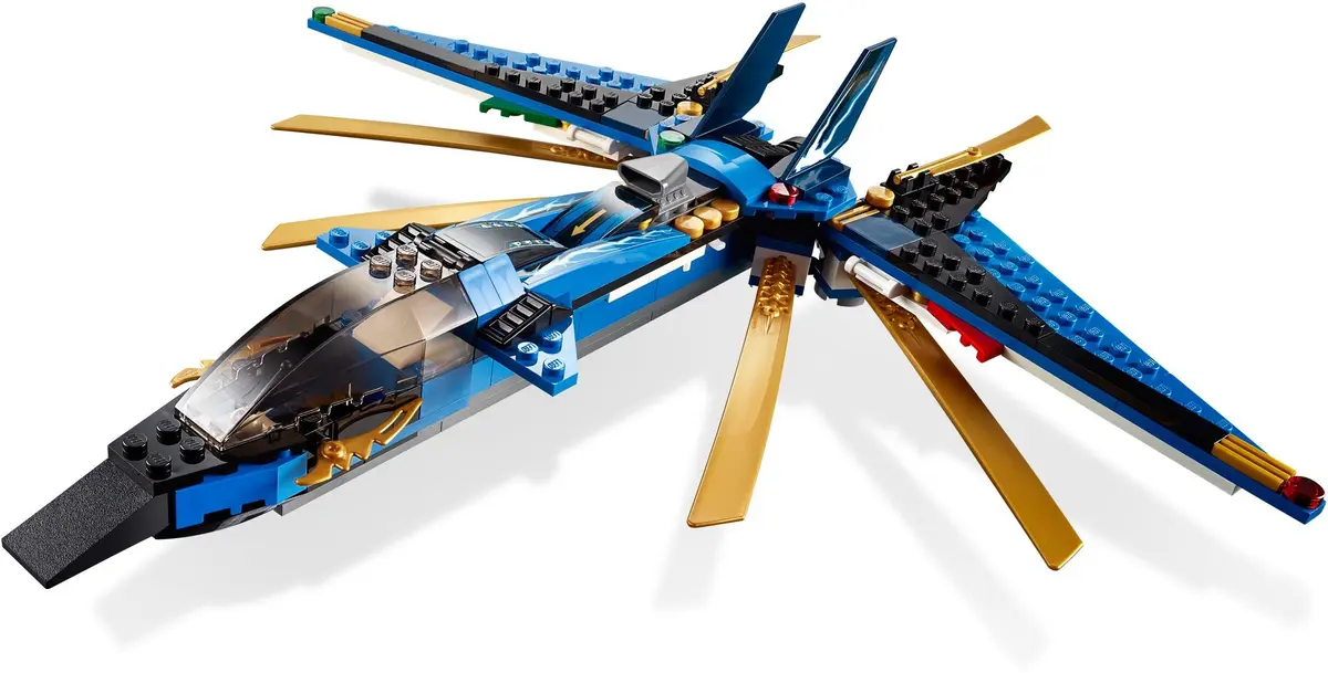 LEGO Ninjago 9442 Jay's Storm Fighter set, image 3
