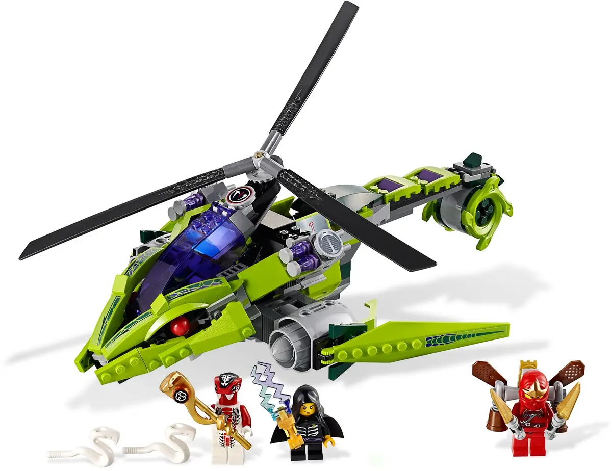 LEGO Ninjago 9443 Rattlecopter set