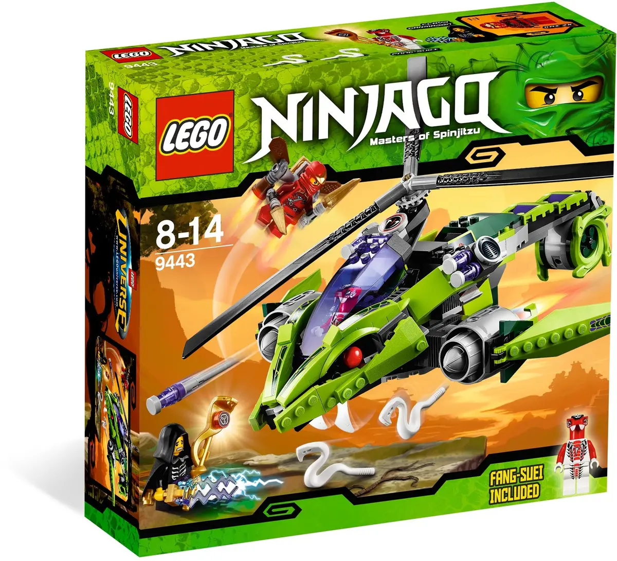 LEGO Ninjago 9443 Rattlecopter set, image 2