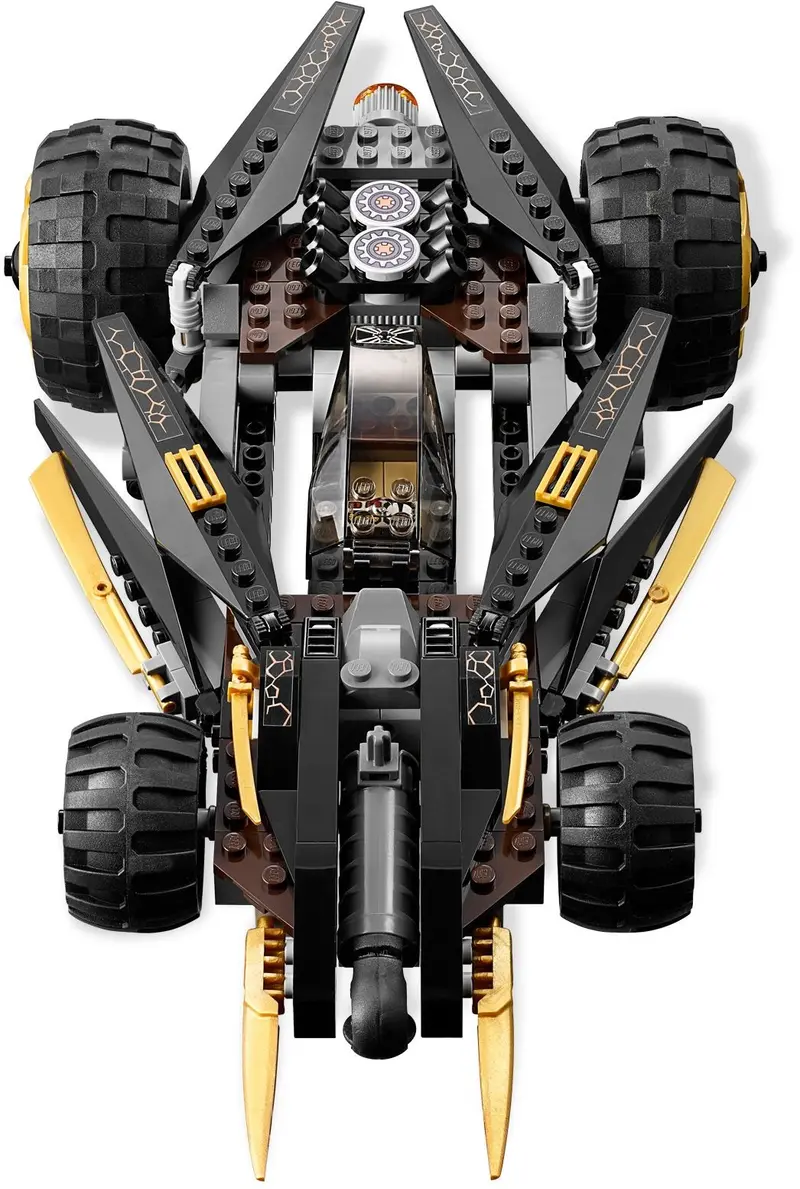 LEGO Ninjago 9444 Cole's Tread Assault set, image 5