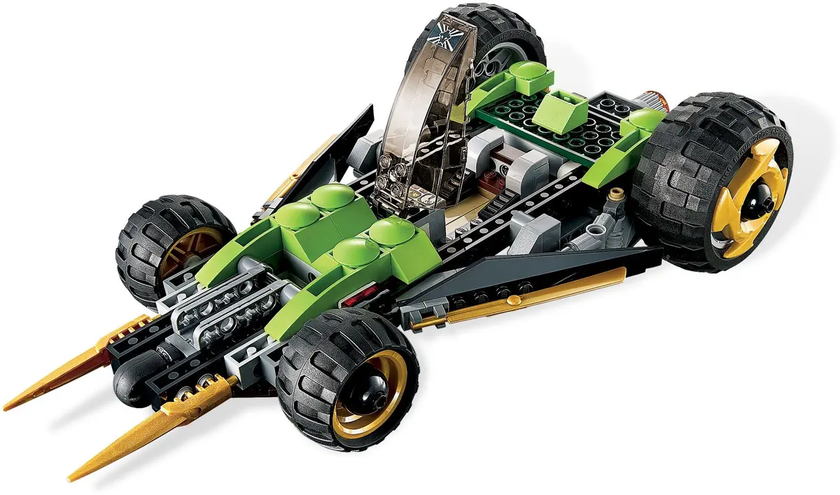 LEGO Ninjago 9444 Cole's Tread Assault set, image 3