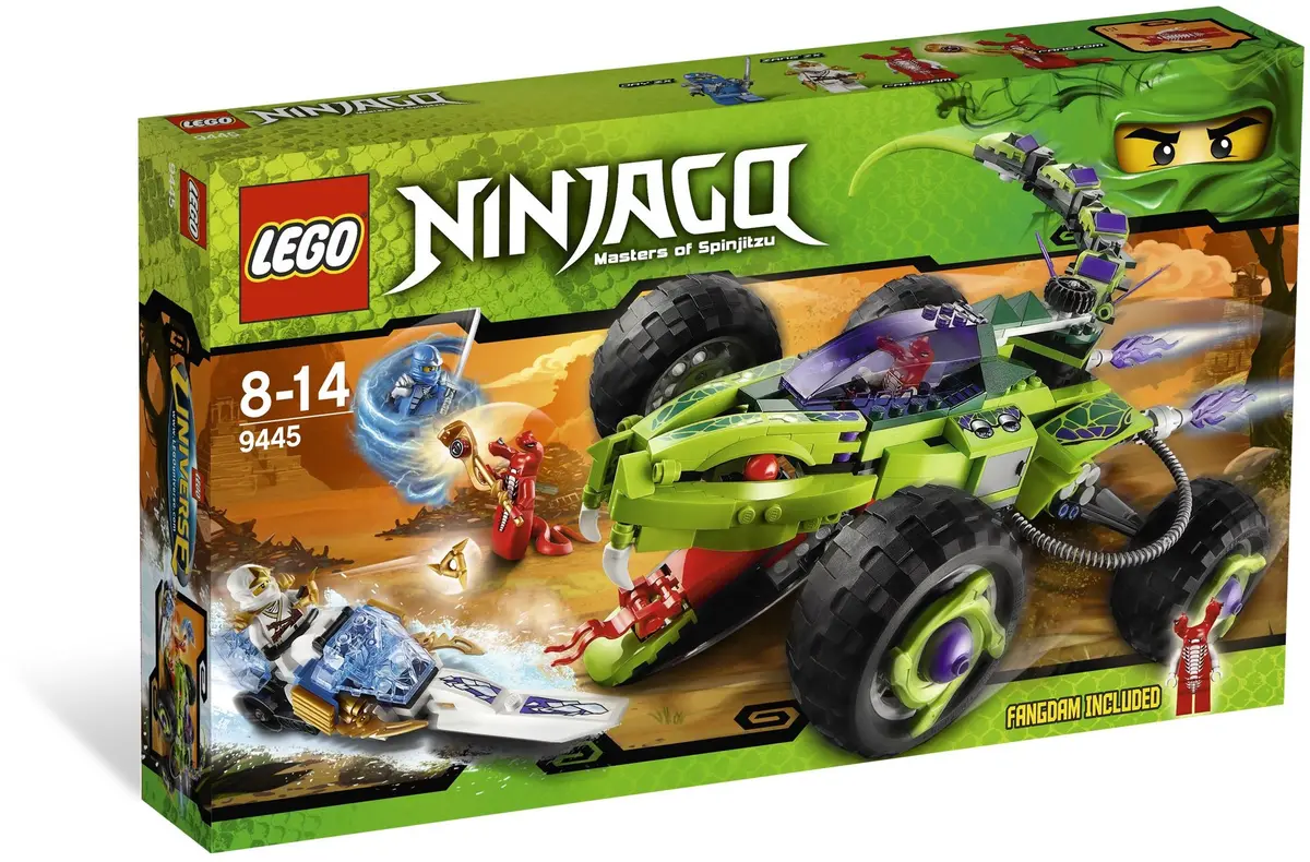 LEGO Ninjago 9445 Fangpyre Truck Ambush set, image 2