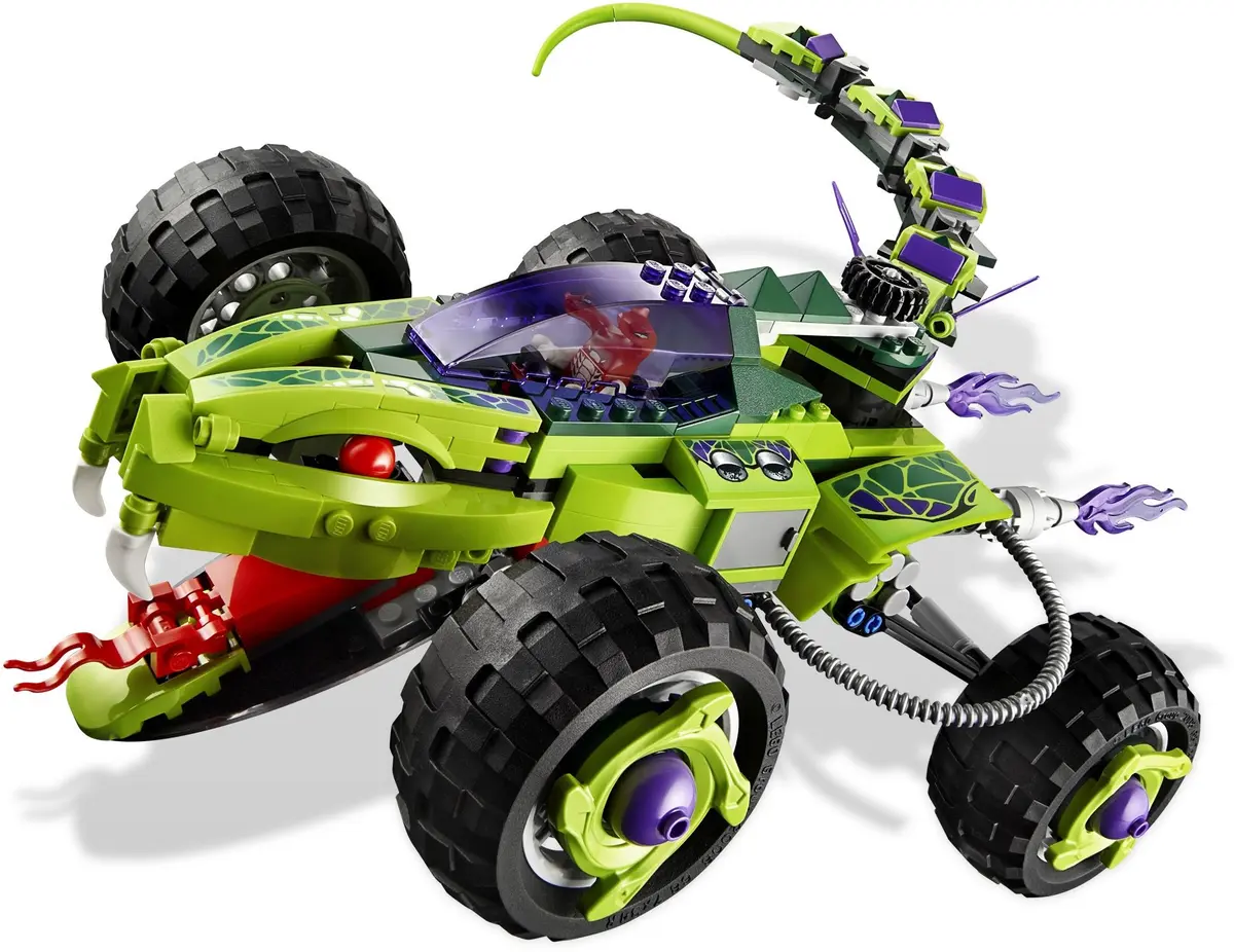LEGO Ninjago 9445 Fangpyre Truck Ambush set, image 4