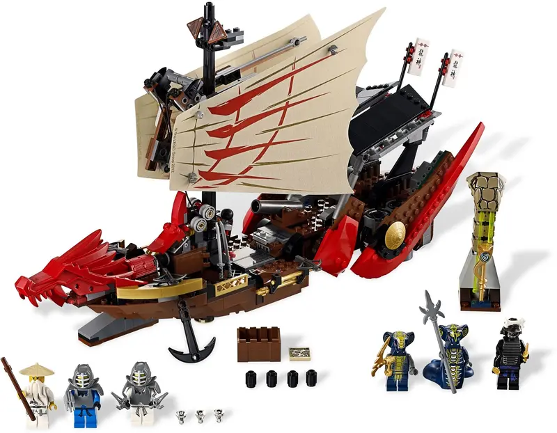 LEGO Ninjago 9446 Destiny's Bounty set