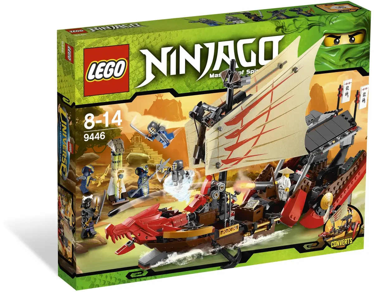 LEGO Ninjago 9446 Destiny's Bounty set, image 2
