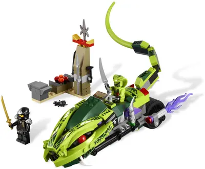 LEGO Ninjago 9447 Lasha's Bite Cycle set
