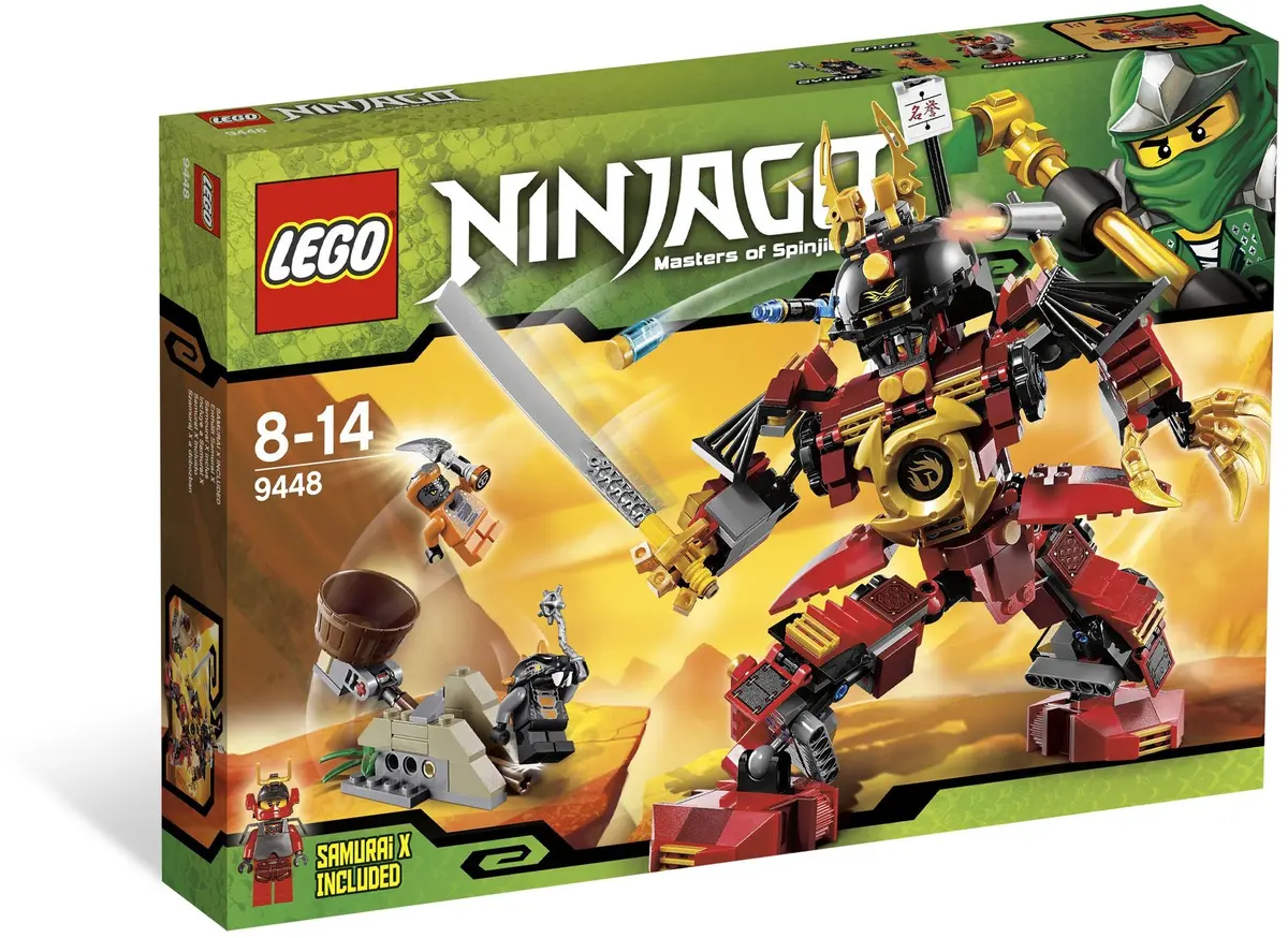 LEGO Ninjago 9448 Samurai Mech set, image 2