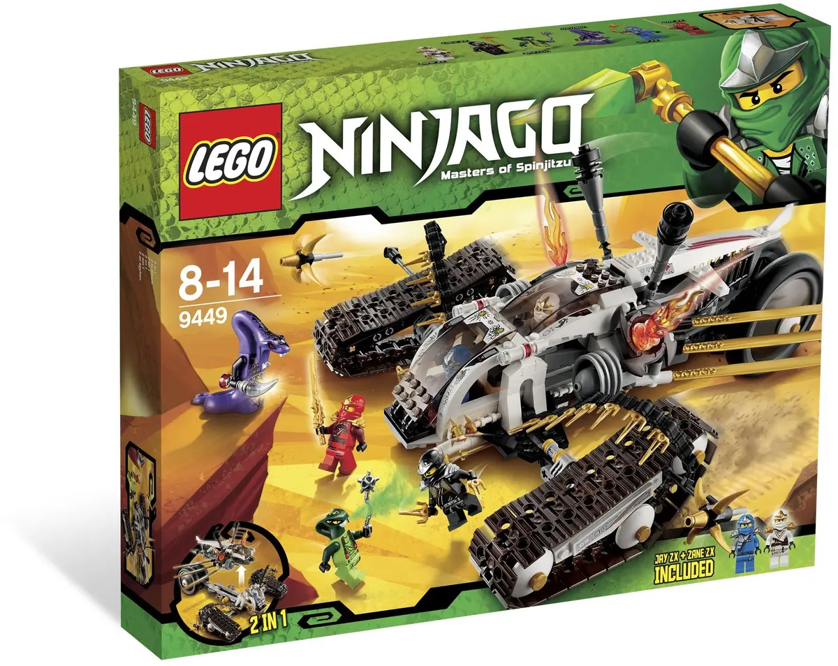 LEGO Ninjago 9449 Ultra Sonic Raider set, image 2