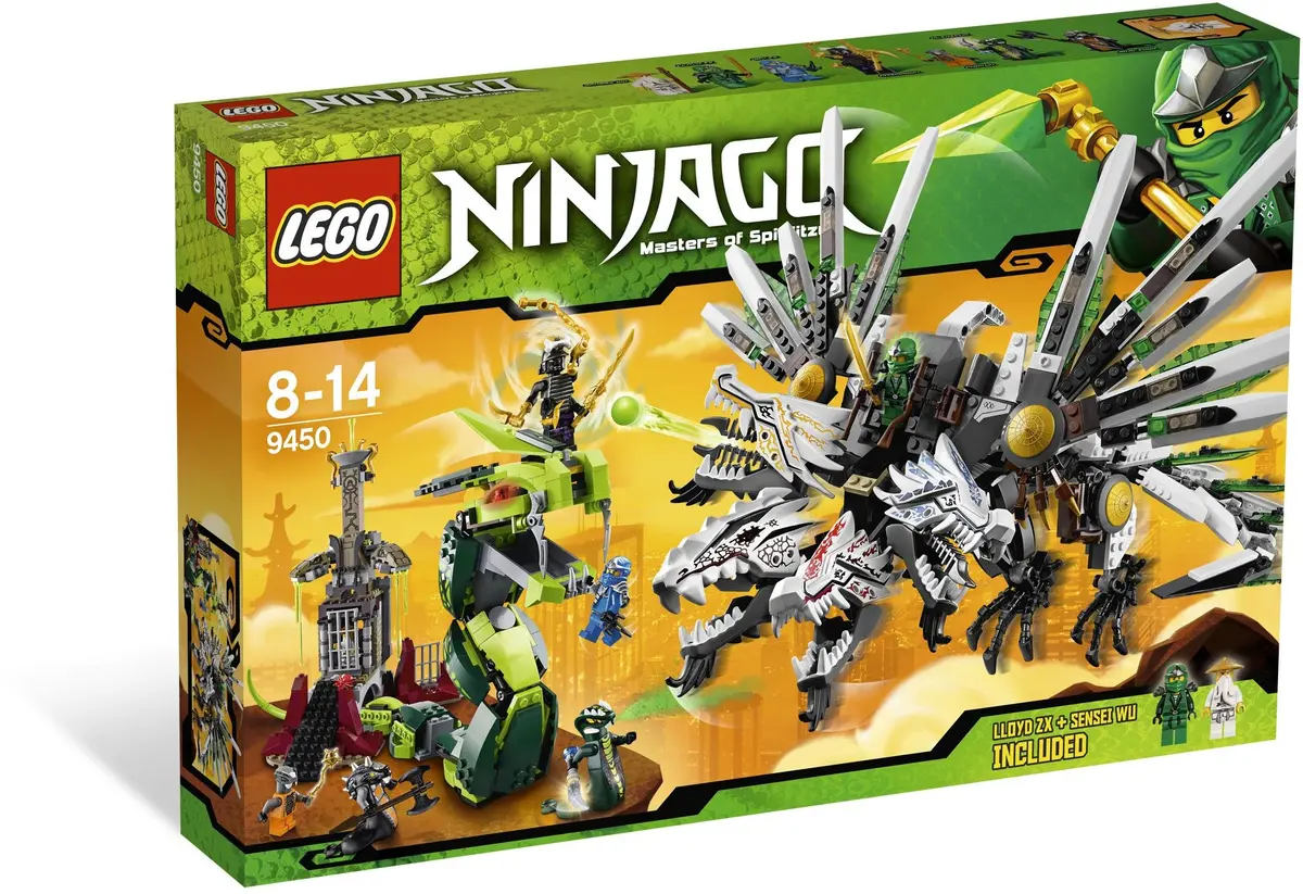 LEGO Ninjago 9450 Epic Dragon Battle set, image 2