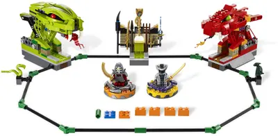 LEGO Ninjago 9456 Spinner Battle Arena set